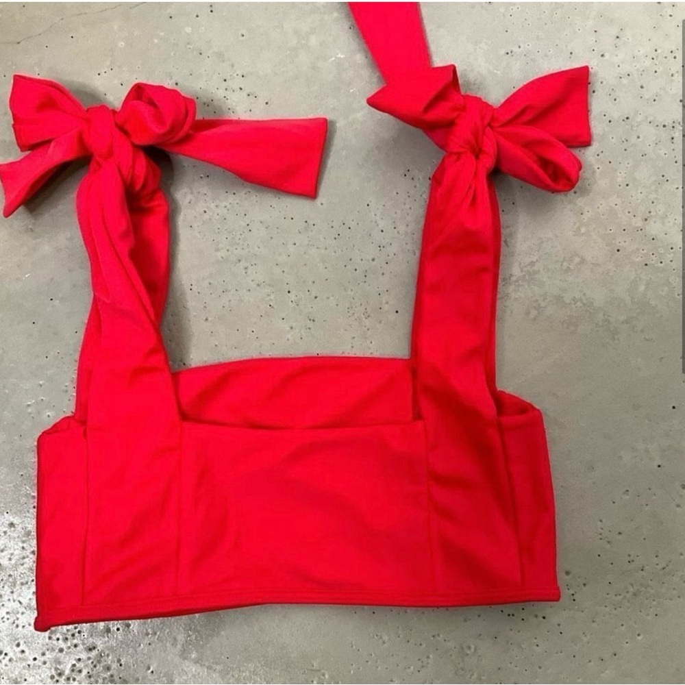 LPA Red Iris Bikini Top - Picture 3 of 4